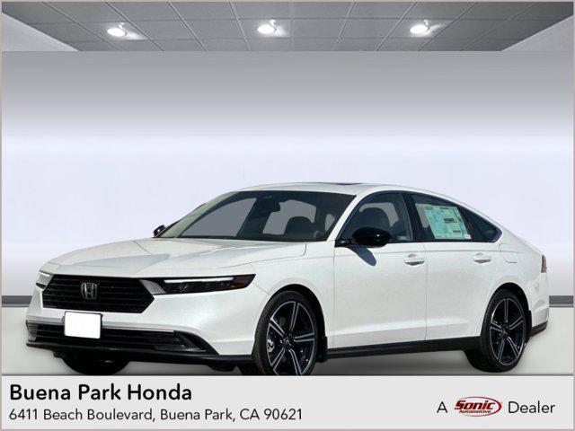 new 2025 Honda Accord Hybrid car, priced at $35,260