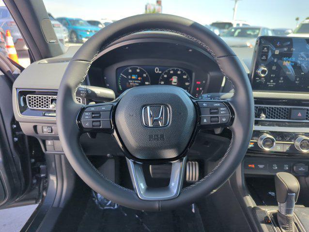 new 2025 Honda Civic Hybrid car, priced at $33,100