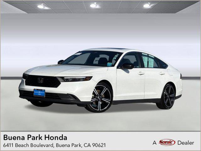 used 2023 Honda Accord Hybrid car, priced at $24,699