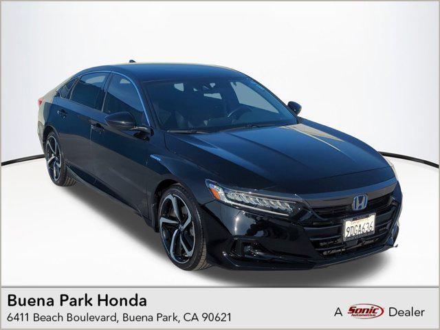 used 2022 Honda Accord Hybrid car, priced at $28,999