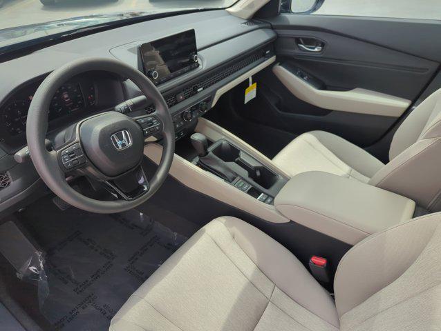 new 2025 Honda Accord car, priced at $31,710