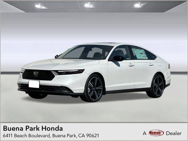 new 2025 Honda Accord Hybrid car, priced at $35,305