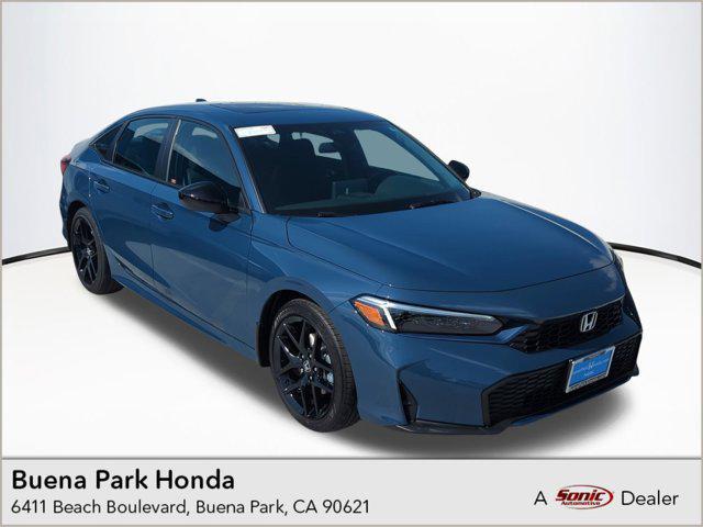 new 2025 Honda Civic Hybrid car, priced at $30,555