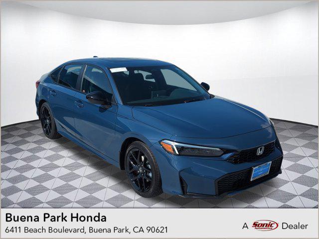 new 2025 Honda Civic Hybrid car, priced at $30,555