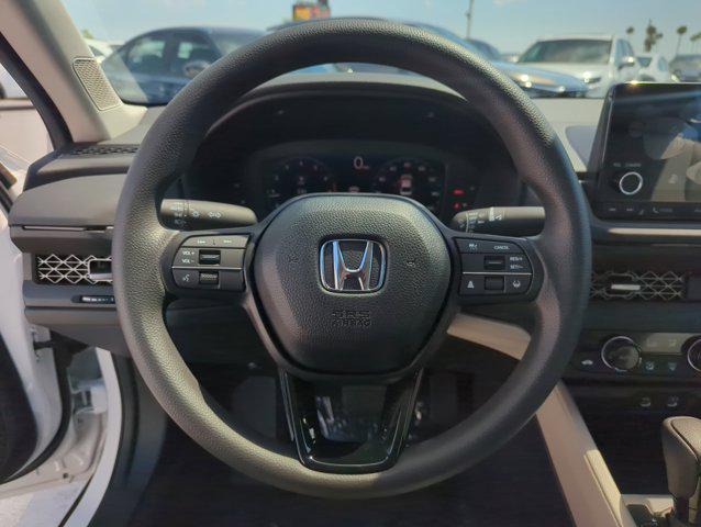 new 2025 Honda Accord car, priced at $32,165