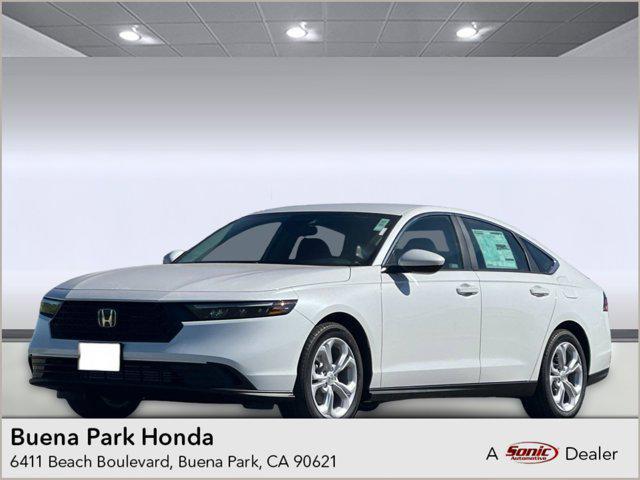 new 2025 Honda Accord car, priced at $29,945