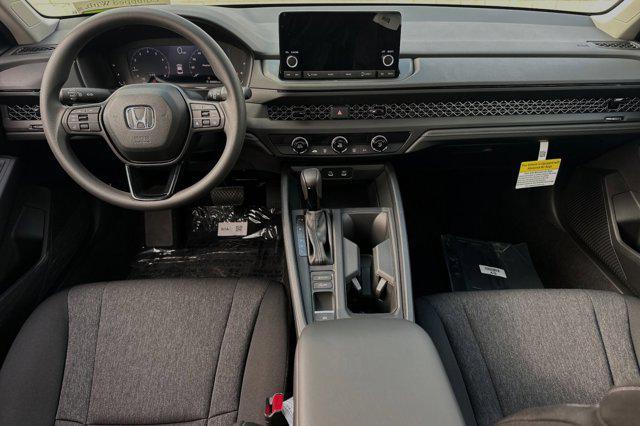 new 2025 Honda Accord car, priced at $29,490