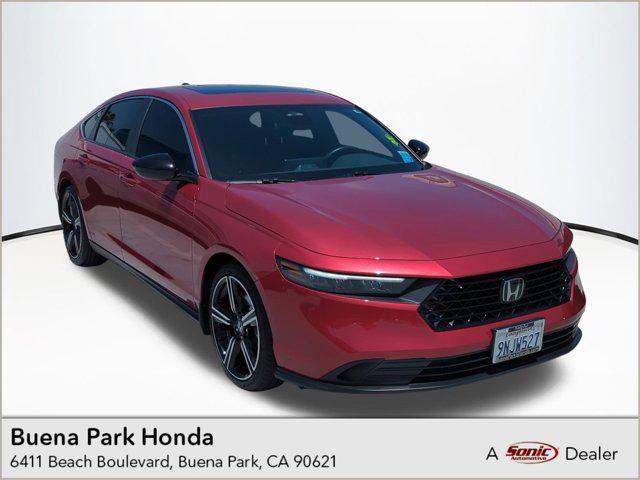 used 2024 Honda Accord Hybrid car, priced at $29,999