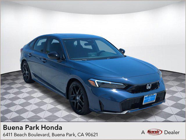 new 2025 Honda Civic Hybrid car, priced at $30,555