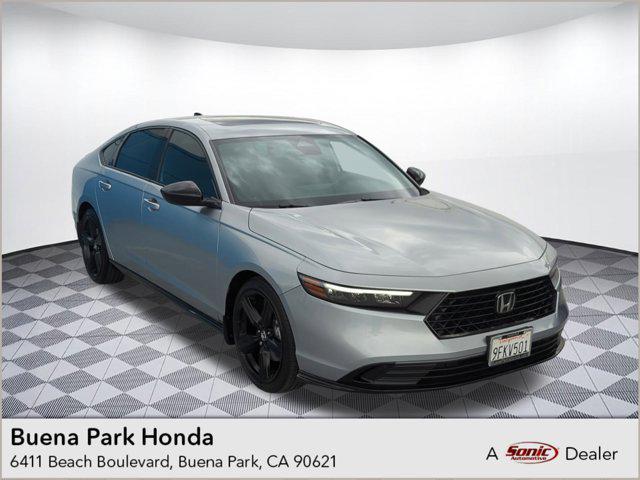 used 2023 Honda Accord Hybrid car, priced at $28,796