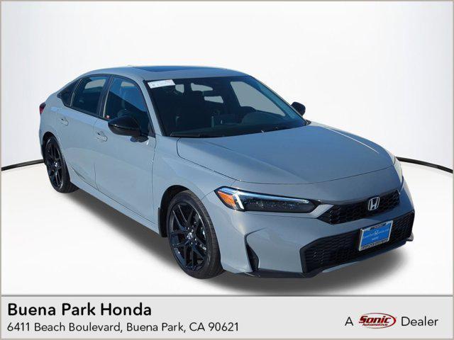 new 2025 Honda Civic Hybrid car, priced at $30,555