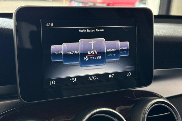 used 2017 Mercedes-Benz GLC 300 car, priced at $15,498