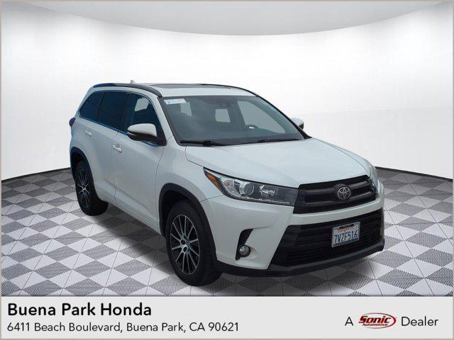 used 2017 Toyota Highlander car, priced at $18,999