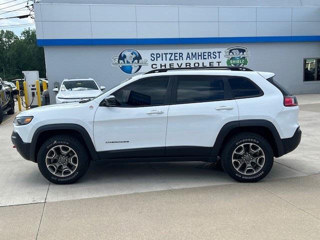 used 2022 Jeep Cherokee car, priced at $27,464