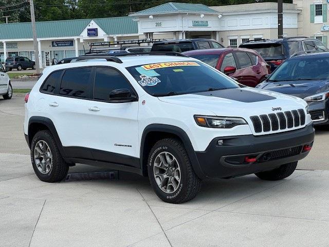 used 2022 Jeep Cherokee car, priced at $27,464