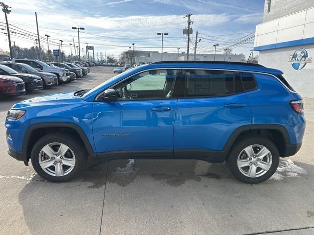 used 2022 Jeep Compass car, priced at $21,995