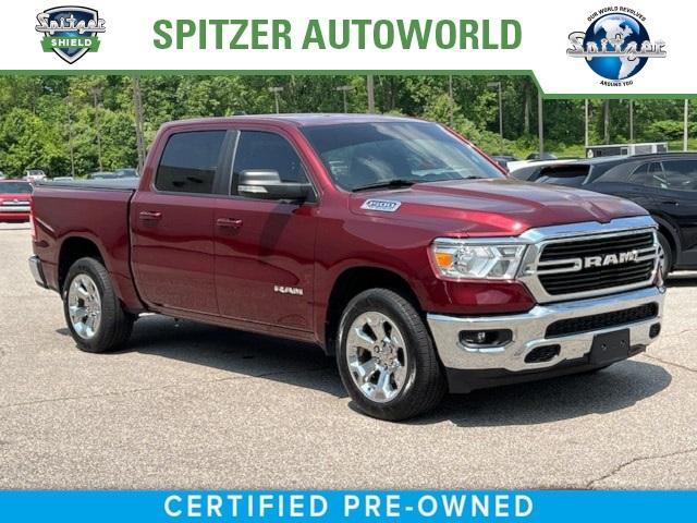 used 2021 Ram 1500 car, priced at $34,020