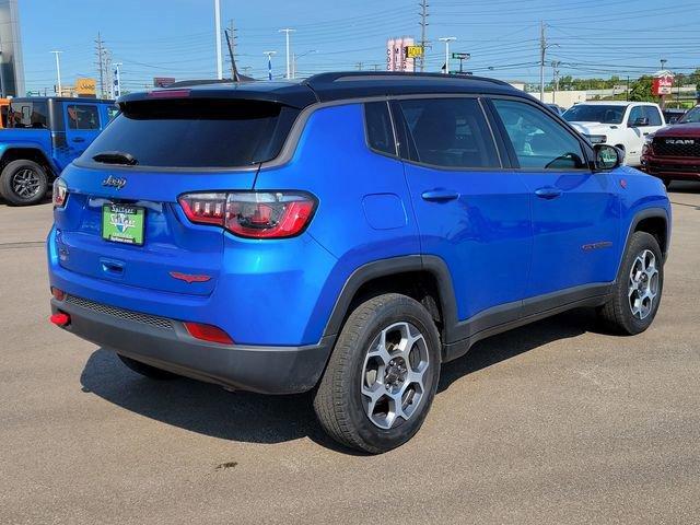 used 2022 Jeep Compass car, priced at $23,495