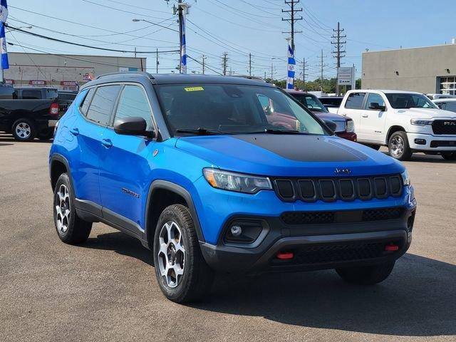 used 2022 Jeep Compass car, priced at $23,495