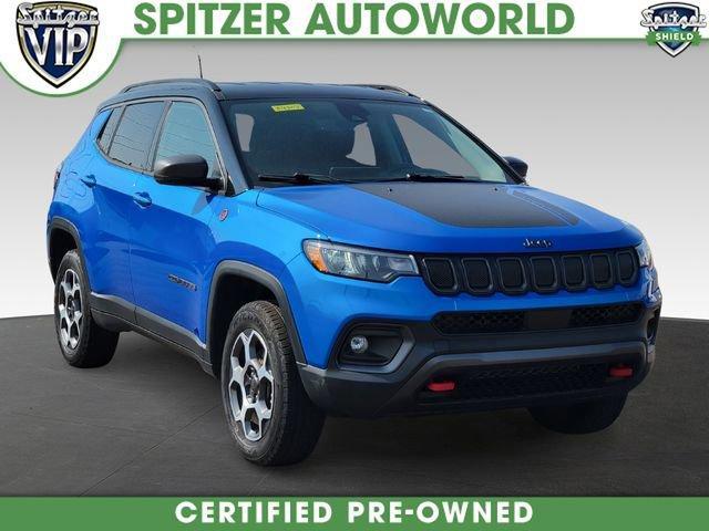 used 2022 Jeep Compass car, priced at $23,495