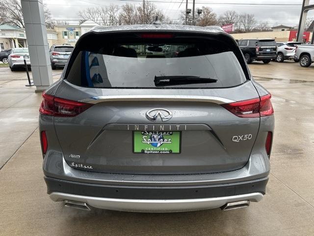 used 2021 INFINITI QX50 car, priced at $23,997