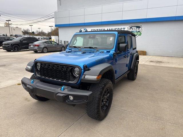 used 2024 Jeep Wrangler 4xe car, priced at $35,377