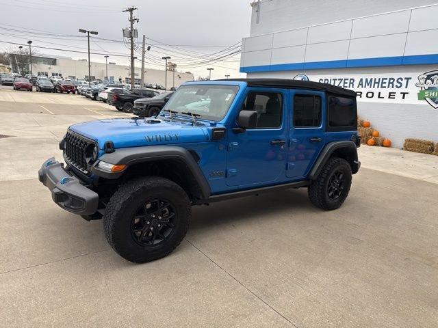 used 2024 Jeep Wrangler 4xe car, priced at $35,377