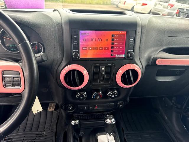 used 2013 Jeep Wrangler Unlimited car, priced at $12,995