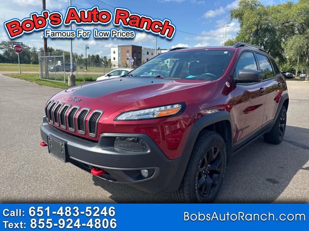 used 2017 Jeep Cherokee car, priced at $12,995