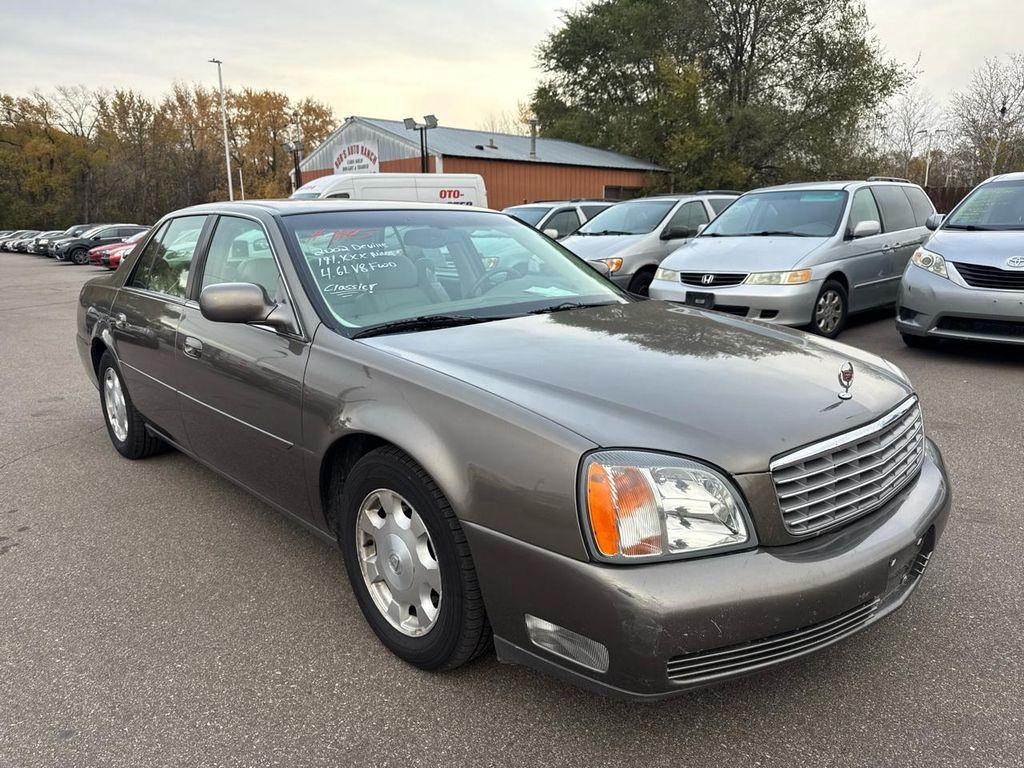 used 2002 Cadillac DeVille car, priced at $3,495
