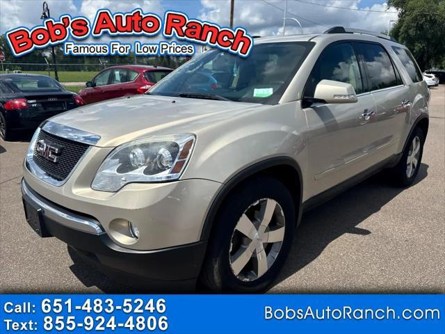 used 2012 GMC Acadia car, priced at $4,995