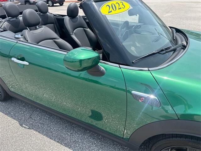 used 2023 MINI Convertible car, priced at $27,500