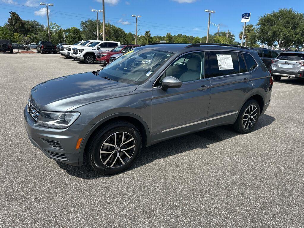 used 2021 Volkswagen Tiguan car, priced at $18,500