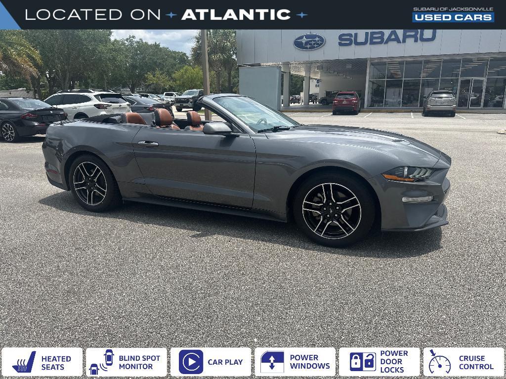 used 2021 Ford Mustang car, priced at $20,000