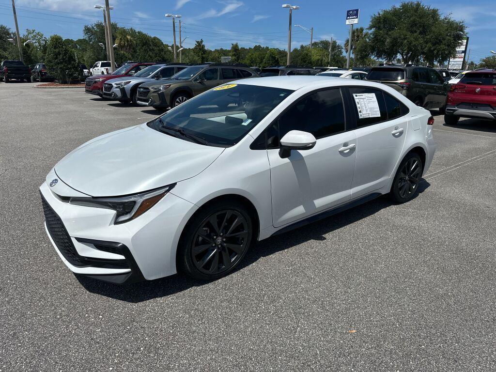 used 2024 Toyota Corolla car, priced at $22,000