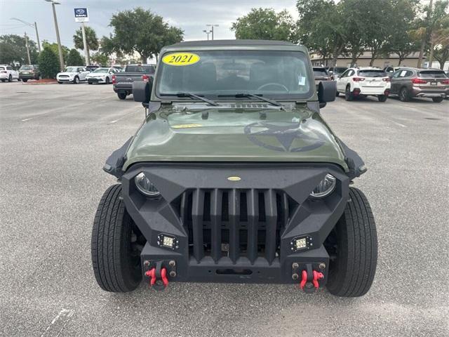 used 2021 Jeep Wrangler Unlimited car, priced at $29,000
