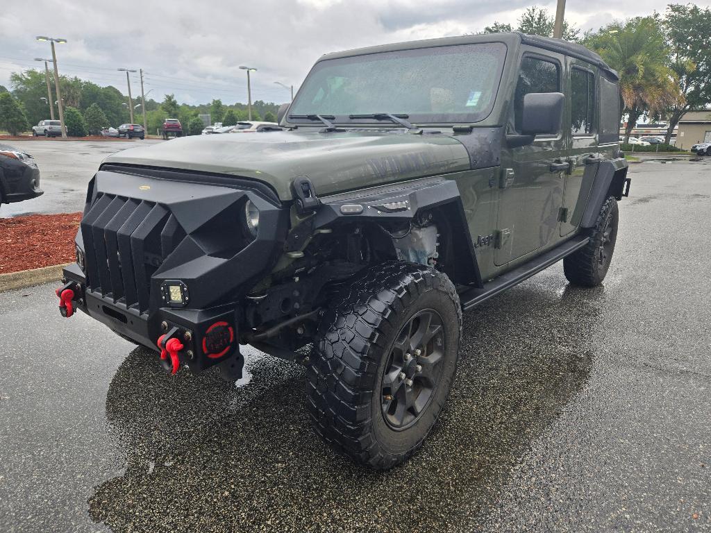 used 2021 Jeep Wrangler Unlimited car, priced at $32,000