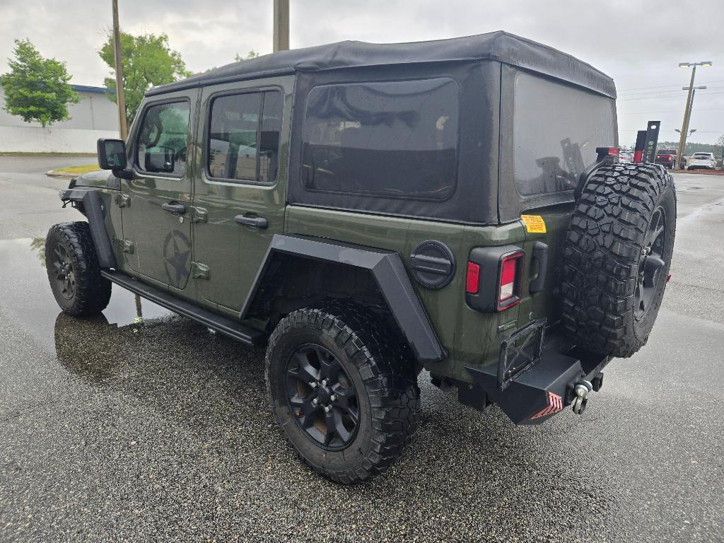 used 2021 Jeep Wrangler Unlimited car, priced at $32,000