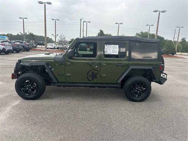 used 2021 Jeep Wrangler Unlimited car, priced at $29,000
