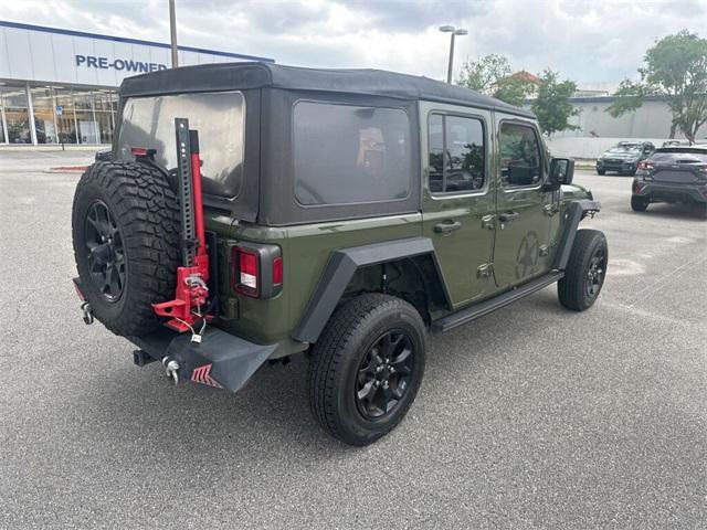 used 2021 Jeep Wrangler Unlimited car, priced at $29,000