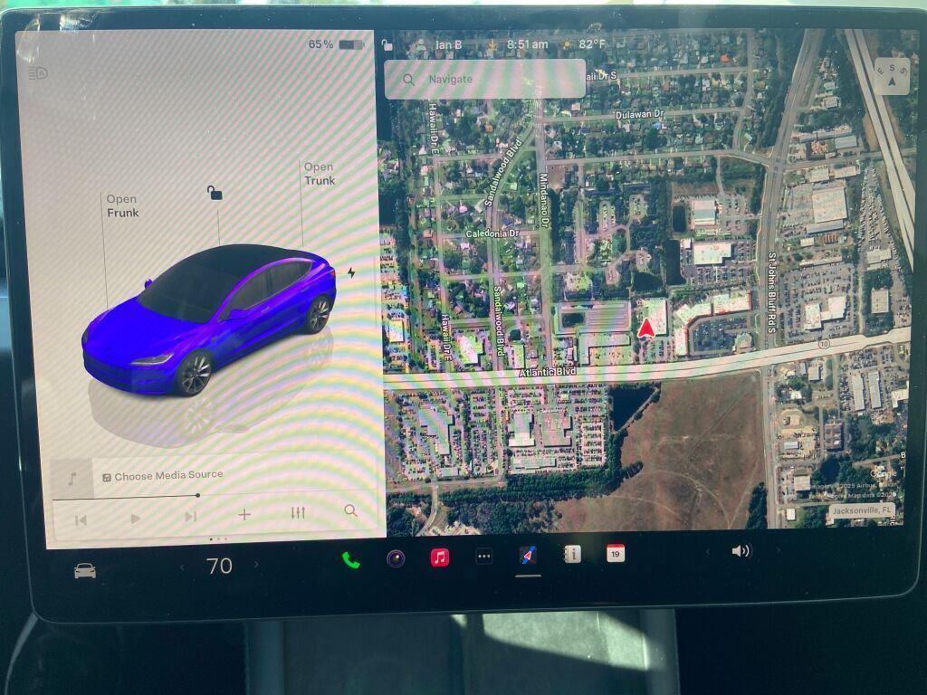 used 2025 Tesla Model 3 car, priced at $37,000