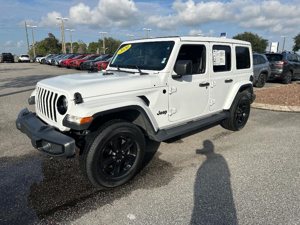 used 2020 Jeep Wrangler Unlimited car, priced at $25,750