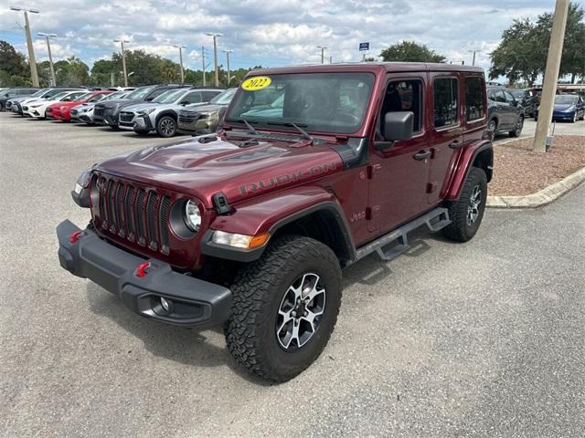 used 2022 Jeep Wrangler Unlimited car, priced at $41,500