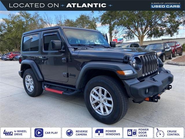 used 2023 Jeep Wrangler car, priced at $32,000