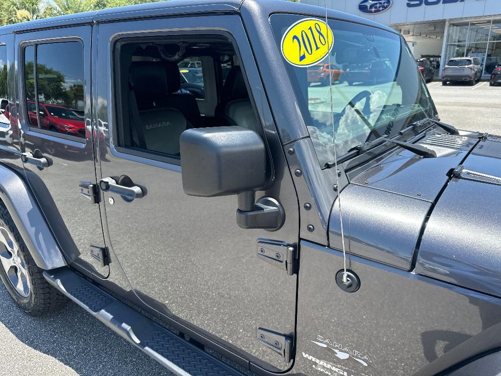used 2018 Jeep Wrangler JK Unlimited car, priced at $25,000