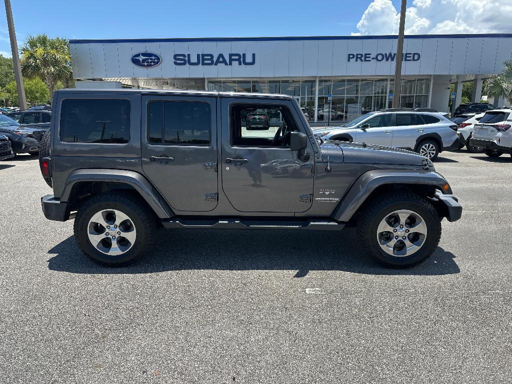 used 2018 Jeep Wrangler JK Unlimited car, priced at $25,000