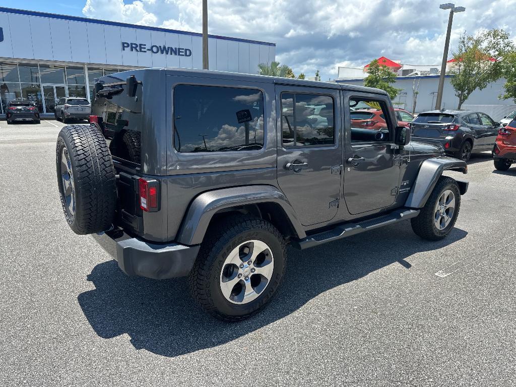 used 2018 Jeep Wrangler JK Unlimited car, priced at $25,000