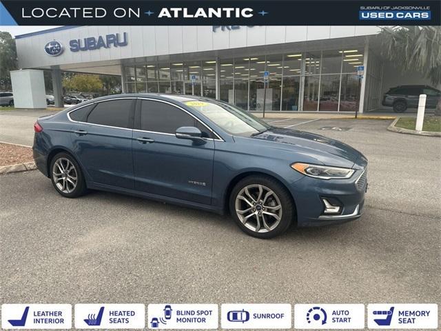 used 2019 Ford Fusion Hybrid car, priced at $13,500