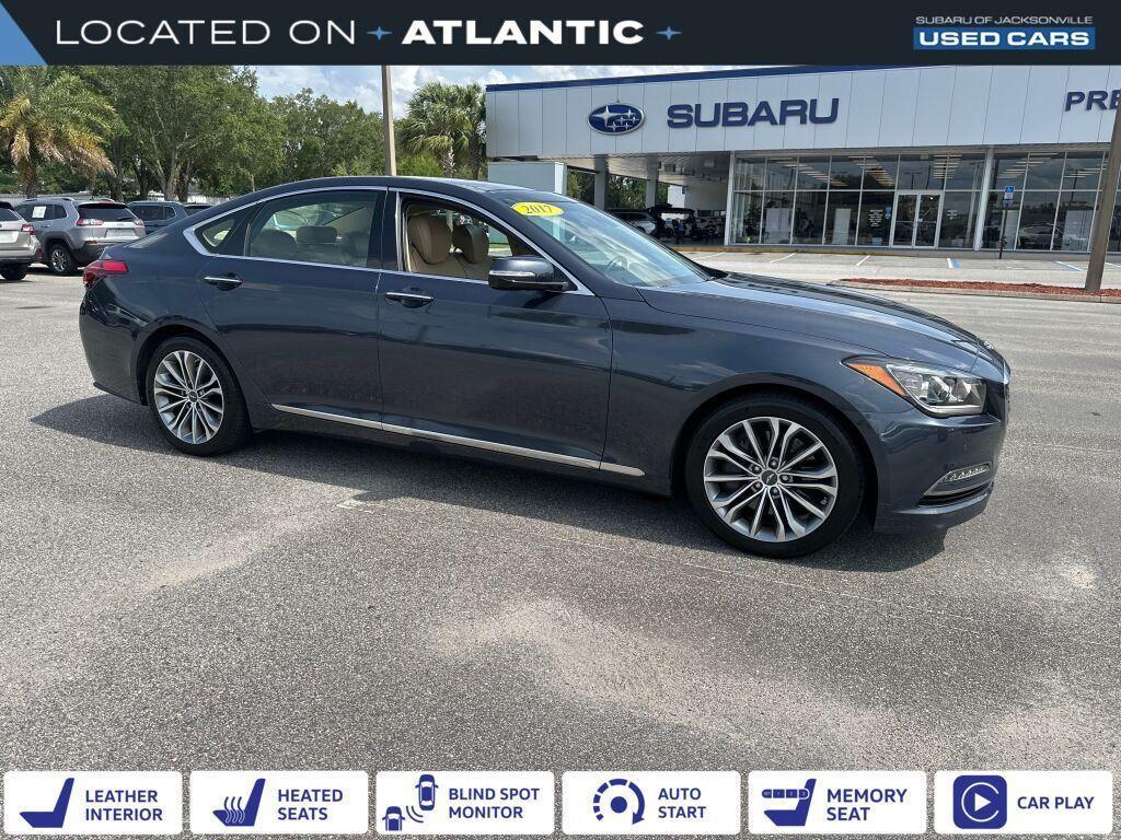 used 2017 Genesis G80 car, priced at $19,000