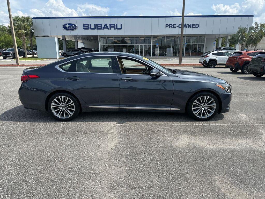 used 2017 Genesis G80 car, priced at $19,000